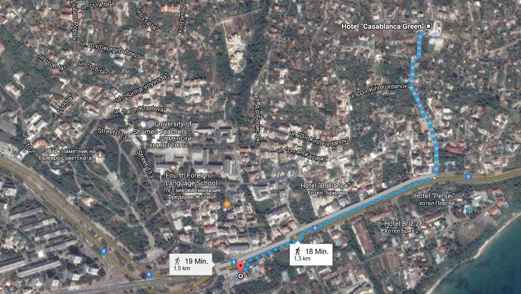 Family Hotel Casablanca Green Varna Ngoại thất bức ảnh